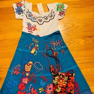 Mirabel Encanto dress with purse size 140 8-10